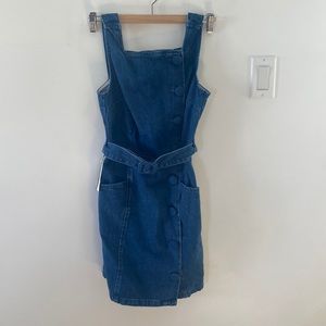 NWT ASOS denim mini dress